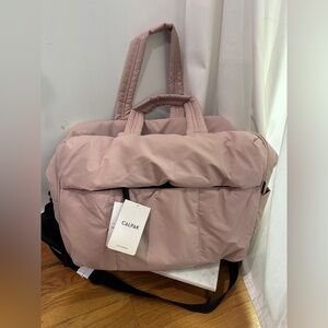 Calpak Luka Large Duffel in Rose Quartz Travel Suitcase Weekend Bag - NWT